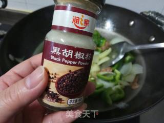 青椒肉片的做法步骤：6
