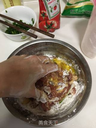 糖醋里脊肉丝的做法步骤：7