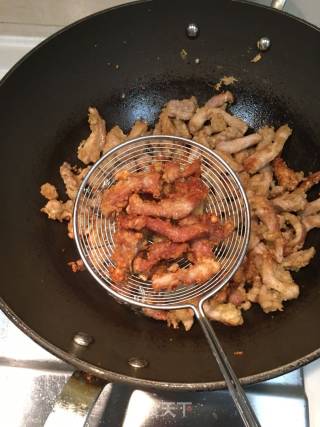 糖醋里脊肉丝的做法步骤：9