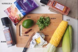 辣味黄油香烤玉米的做法步骤：1