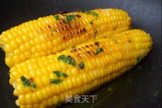 辣味黄油香烤玉米的做法步骤：6