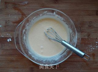 韭菜虾仁蛋饼的做法步骤：3