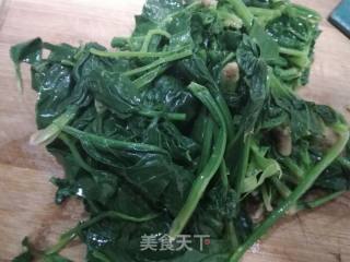 菠菜烧粉条的做法步骤：5