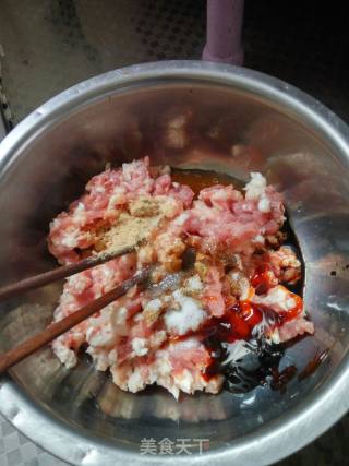 葱花肉饼的做法步骤：3