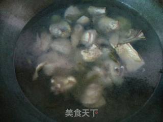 竹笋酸豇豆鸡汤的做法步骤：5