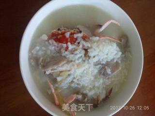 海蟹稀饭的做法步骤：13