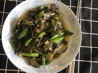 绿椒茄子的做法步骤：7