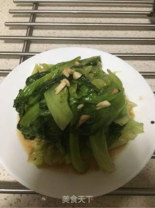 蒜蓉生菜的做法步骤：4
