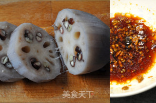 莲藕红豆绿豆汤的做法步骤：9