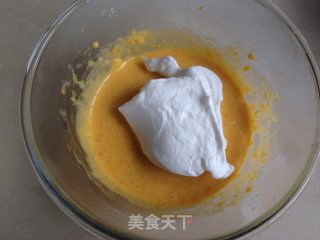 南瓜戚风蛋糕的做法步骤：8
