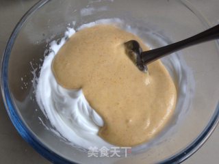 南瓜戚风蛋糕的做法步骤：9