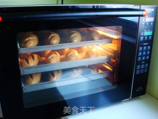 葡萄干红糖软欧的做法步骤：19