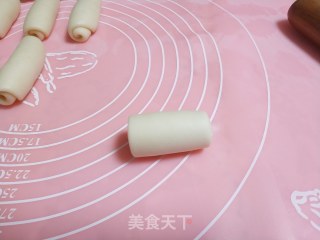 烫面蛋黄酥的做法步骤：15