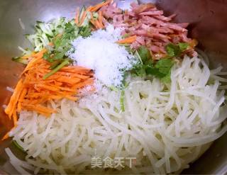 凉拌四爽的做法步骤：5