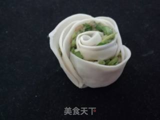 秋季滋阴润肺一一玫瑰花饺子的做法步骤：9