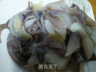 海猫炒韭菜的做法步骤：3