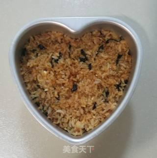 玛喜达的海苔芝士炒饭的做法步骤：7