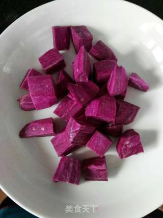 紫薯银耳汤的做法步骤：6