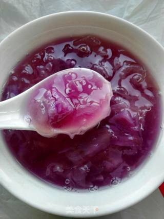 紫薯银耳汤的做法步骤：11