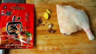 卤鸭+调蘸料——秋季滋阴润肺的做法步骤：2