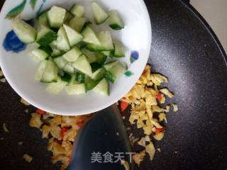 什锦炒饭的做法步骤：4