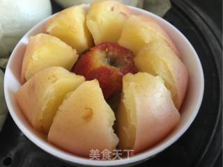 蒸苹果的做法步骤：3