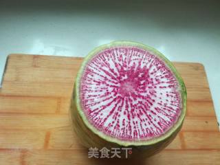 酸甜心里美的做法步骤：2