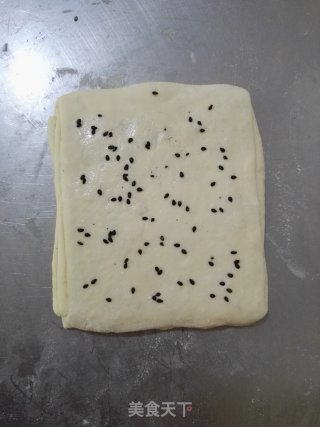 美味芝麻饼的做法步骤：10