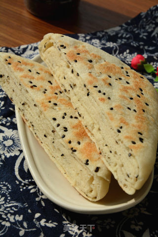 美味芝麻饼的做法步骤：14