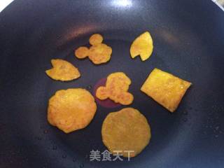 爱心南瓜饼的做法步骤：9