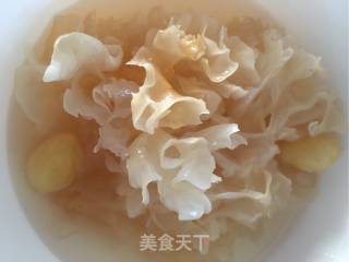白果冰糖银耳的做法步骤：7