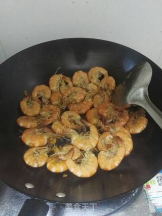 爆炒大虾的做法步骤：4