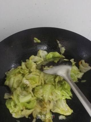 手撕包菜的做法步骤：3