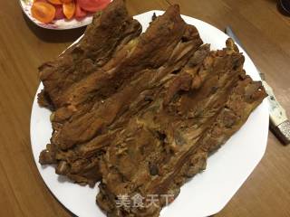 烟熏脊骨的做法步骤：6