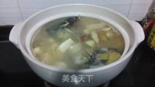 鱼头豆腐汤的做法步骤：9