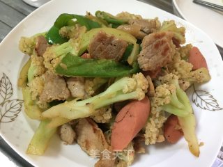 干煸菜花的做法步骤：10