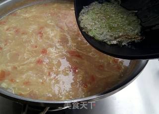 秋季滋阴润肺 #萝卜番茄疙瘩汤的做法步骤：13