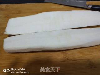 糖醋白萝卜的做法步骤：2