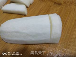糖醋白萝卜的做法步骤：3
