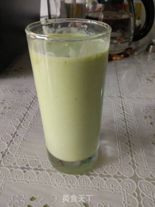 牛油果牛奶饮品的做法步骤：5