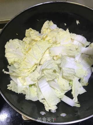 家常白菜烧豆腐的做法步骤：4