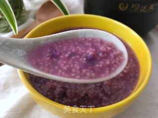 紫薯小米粥的做法步骤：10