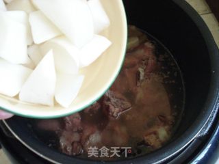 #秋季滋阴润肺#白萝卜排骨汤的做法步骤：6
