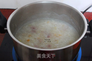 菜心瘦肉粥的做法步骤：5