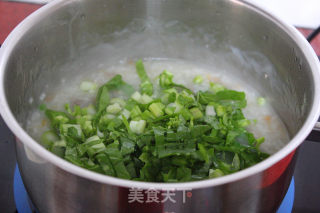 菜心瘦肉粥的做法步骤：6