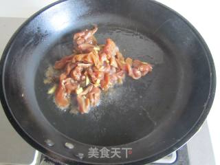 青椒鸭脯肉千叶豆腐的做法步骤：4