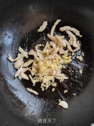 五花肉炒凉薯的做法步骤：4