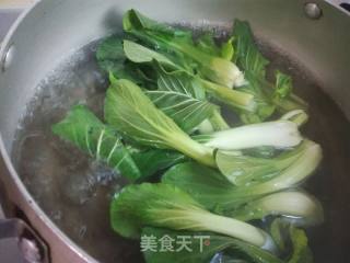 油豆腐扒菜心的做法步骤：13