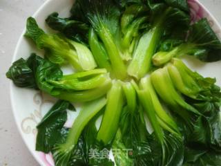 油豆腐扒菜心的做法步骤：14