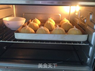 南瓜面包的做法步骤：12